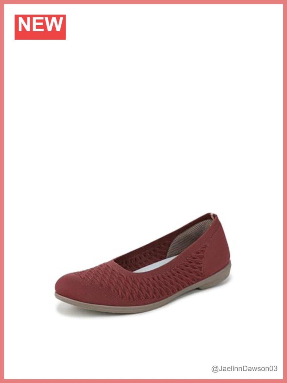 LifeStride Khloe Slip On Ballet Flats - Round Toe Casual Shoes for Women